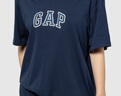 GAP男女装2025春季新款棉质字母logo短袖T恤常规上衣美版570044 实拍图