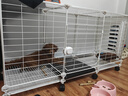 蔻丝狗笼子小型犬带厕所家用室内泰迪比熊阳台围栏 实拍图