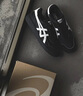 Onitsuka Tiger鬼塚虎德训懒人鞋男女 懒人运动休闲鞋TOKUTEN SLIP-ON 黑色 40.5 实拍图