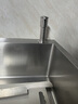 麦舒特德国洗洁精水槽按压器家用厨房菜盆304不锈钢水槽皂液器加厚加高 【全304不锈钢】秒出液不漏液/卡顿用坏包赔-黑色 实拍图