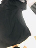 春夏季新款纯棉短袖t恤女宽松百搭显瘦遮肚减龄印花高级感上衣服 518-黑色 L 建议120-140斤 实拍图
