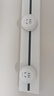 霍尼韦尔（Honeywell）A8轨道插座明装 可移动墙壁插座免打孔壁挂式 滑动轨道排插白50cm 实拍图