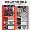 奥伦福特  电脑桌台式家用电竞游戏桌办公书桌简约书房写字桌子 碳纤维纹路单桌-100*60 升级款电竞桌 实拍图