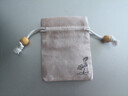 别颖 端午节棉麻香包袋子香囊空袋布袋 薰衣草随身香囊香袋订制做logo 8*10cm米白(空袋) 实拍图