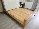 森林日记榉木床全实木床双人床中式简约北欧储物气压家具婚床加厚主卧大床 床+1个床头柜 【推荐】1.8*2米+杉木龙骨+榉木床板+2.7cm榉木床边 实拍图