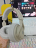 CHERRY樱桃 HW2.2头戴式电竞耳机 三模无线 7.1环绕音效 FPS听声辨位 全平台兼容 春沙白 适配三角洲行动 实拍图