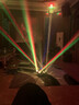灯夫人家庭ktv氛围灯六臂舞厅激光灯七彩旋转灯酒吧蹦迪闪光灯舞台灯光 六臂图案旋转舞台灯（遥控款） 实拍图