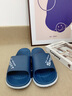 惠夫人拖鞋男夏季外穿大码防滑耐磨时尚潮流浴室洗澡居家休闲透气拖鞋 【升级款】藏青 42-43 (适合平常穿41/42码) 实拍图