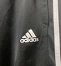 adidas情侣款休闲运动裤男女春季阿迪达斯官方轻运动 黑色/白色   2XL 实拍图