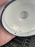 怀旧搪瓷杯经典铁茶缸带盖大号杯子办公室饭店老式带花婚庆马克杯 为人民服务 700ml 实拍图