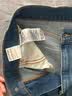 Levi's李维斯夏季女士直筒开衩显高水洗美式休闲蓝色牛仔半裙通勤百搭 蓝色 XL (28) 实拍图