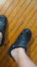 crocs卡骆驰洞洞鞋贝雅男鞋女鞋轻便耐磨一脚蹬拖鞋休闲鞋|10126 黑色-001 45 (290mm) 实拍图