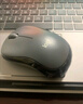 罗技（Logitech）M221 轻音鼠标 无线鼠标 办公鼠标 对称鼠标 带无线微型接收器 雾霭蓝 实拍图