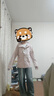 迪卡侬（DECATHLON）户外硬壳冲锋衣女款春秋登山服防风防水夹克风衣运动外套MH150 豆蔻粉 XL 实拍图