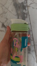 安配宽口直饮管学饮水杯盖 奶瓶配件 绿色 （适配贝亲第3代宽口奶瓶） 实拍图