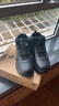 乐途（LOTTO）男高帮加绒加厚保暖棉鞋子2025冬季新款皮面防水防滑厚 黑色 (长绒毛/建议拍大一码) 43 实拍图