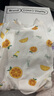 婧麒（JOYNCLEON）婴儿衣服夏季包屁衣纯棉新生儿男女宝宝连体衣薄款三角哈衣爬服 橙子 59cm 【1-3个月体重3.5-6.9kg】 实拍图