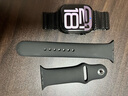 Apple/苹果 Watch Series 10 智能手表GPS款46毫米亮黑色铝金属表壳黑色运动型表带M/L MX273CH/B 实拍图