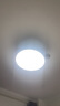 OPPLE风扇灯吊扇灯六档调风LED照明低噪音北欧餐厅卧室吊灯灯具冰风白 实拍图