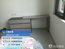 林氏家居现代简约梳妆台卧室小户型化妆桌可伸缩书桌斗柜一体OV3C 实拍图