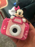 迪士尼儿童相机数码照相机学生小型相机拍照旅游专用儿童生日礼盒新年礼物男女孩 S11草莓熊三眼仔 实拍图