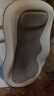 iuu婴儿洗澡神器躺托 宝宝折叠感温浴床新生儿防滑沐浴架 【三档高度调节】北欧灰+大礼包 实拍图