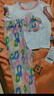 ASK JUNIOR女童套装夏装小童数字彩印短袖阔腿裤休闲两件套 花色 90  实拍图