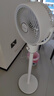 艾美特（AIRMATE）【小暴风】空气循环扇大风量摇头电风扇家用台式落地扇升级加高换气轻音柔风小风扇 FA18-X115 实拍图