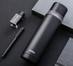 膳魔师（THERMOS）500ml保温杯商务办公带杯盖水杯男女士简约保冷杯 FEI-501 BK黑色 实拍图