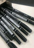 得力（deli）0.5mm/1.2mm小双头记号笔签字笔 勾线笔会议笔马克笔儿童学生 12支/盒 黑色 6823 实拍图