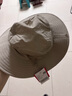 骆驼（CAMEL）渔夫帽男女夏季薄款大头围防晒遮阳太阳帽子大帽檐遮脸大沿帽 实拍图