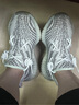 阿迪达斯三叶草Yeezy350椰子可燃冰青少年学生男女款礼物B37571 冰蓝 36.5 实拍图