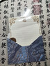 无味清欢麻纹鎏金浮雕信封信纸套装复古高级质感加厚浪漫手写告白情书火漆请帖牛皮纸信笺明信片生日贺卡 蓝色-1火漆1信封3白色玫瑰信纸 无规格 实拍图