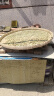 极景竹簸箕筛子 竹青款72cm 竹制品家用圆簸箕竹匾晾晒绘画装饰道具 实拍图