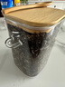 贞喜气 茶叶罐密封罐茶仓茶缸便携大容量玻璃罐储茶罐大号茶叶盒空盒 茶叶罐 1000ml 实拍图