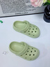 朴西儿童洞洞鞋女男童夏季防滑家用薄荷曼波  26-27 （190mm） 实拍图