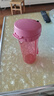 特百惠（Tupperware）茶韵500ML塑料杯男女士学生夏季运动水杯子户外便携大容量 柔蜜粉 实拍图