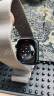 Apple/苹果 Watch Series 10 智能手表GPS+蜂窝款46毫米亮黑色铝金属表壳黑色运动型表带M/L MWYK3CH/B 实拍图