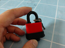 室外防水防锈挂锁橡胶护套户外防水挂锁大门锁木门锁仓库锁大锁头防锈防雨防盗防撬 定制 30mm短梁【单开】三把钥匙 实拍图