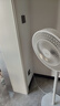 美的（Midea）【品质推荐】七叶轻音柔风电风扇/家用省电落地扇/台式电扇/广角摇头节能宿舍小型风扇 SAE35CA 实拍图