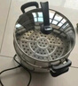 美的（Midea）多用途锅 电蒸锅 多功能锅蒸包子锅电锅 加厚304不锈钢电炒锅电煮锅 电火锅 12.5L MZ-ZGC32J50 实拍图