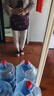 新款牛津布包包中年女包妈妈包斜挎包帆布包女士中老年人斜跨包大容量 葡萄紫色 实拍图