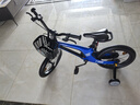 萌大圣儿童自行车3-6岁男孩女孩自行车镁合金超轻小学生自行车 蓝色【升级三代】 16寸【身高105-140厘米】 实拍图