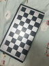 紫湖国际跳棋100格磁性折叠棋盘黑白色西洋棋子学生儿童成人亲子玩具 磁石国际跳棋 实拍图