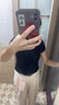 欧迪惠（Oudihui）休闲裤女装夏季新款2025年茶系穿搭小个子衣服运动阔腿裤子女套装 上衣+裤子【配腰带】 S 【建议80-95斤】 实拍图
