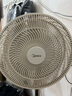 美的（Midea）【劲风酷爽】七叶轻音柔风电风扇家用遥控落地扇台式桌面小型风扇大风力节能立式摇头电扇 SAH30BK 实拍图