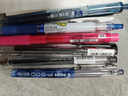 uni三菱 uni-ball UM-100黑色中性笔高颜值0.5mm黑笔签字笔商务学生考试刷题专用水笔水性笔 1支 实拍图