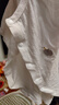 贝瑞加（Babyprints）婴儿连体衣2件夏季短袖婴儿衣服新生儿纯棉哈衣轻薄爬服 白蓝80 实拍图