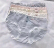 莫代尔内裤女纯棉100%全棉夏季薄款抗菌少女学生高弹透气中腰三角短裤衩 四叶小花纯棉系列 5条 L 【推荐体重95-125斤】 实拍图