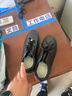 凡小如厚底板鞋男增高2026爆款黑鞋百搭休闲鞋透气学生鞋ins潮鞋工作鞋 黑色 44 实拍图